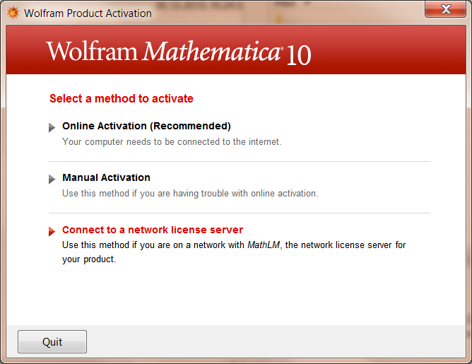 Activation step 2