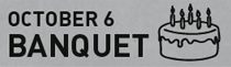 October 6 banquet
